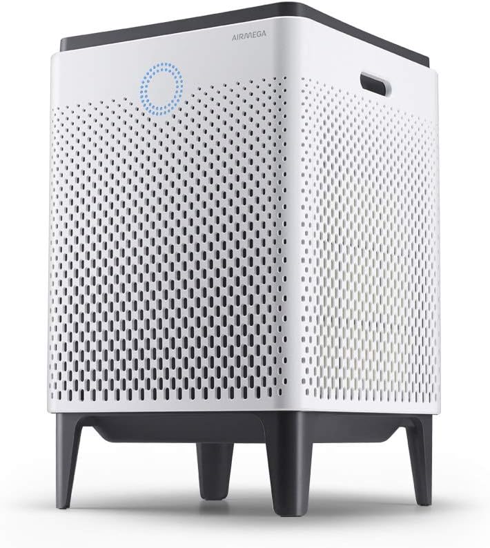 Coway Airmega 400 True HEPA Air Purifier with Smart Technology, Covers 1,560 sq. ft, White